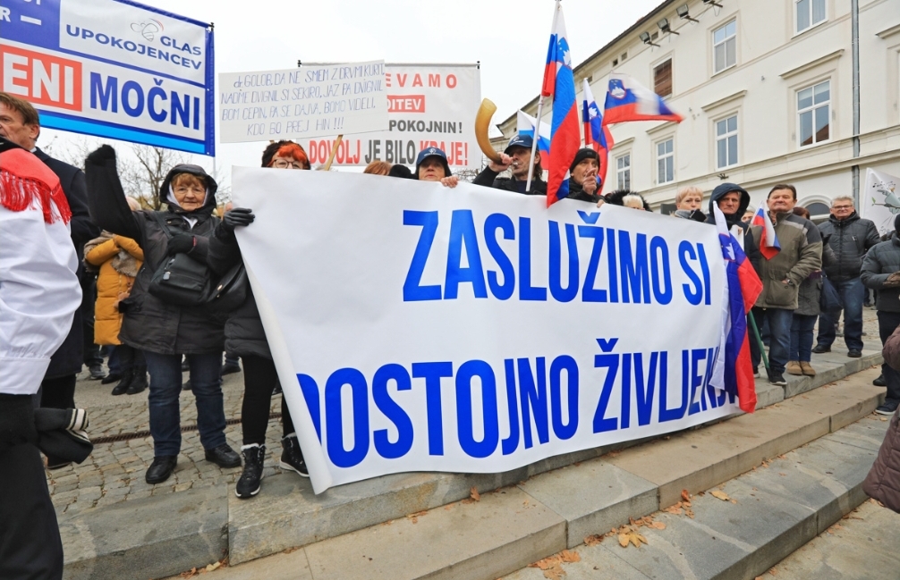 15. VSESLOVENSKI PROTEST V MARIBORU